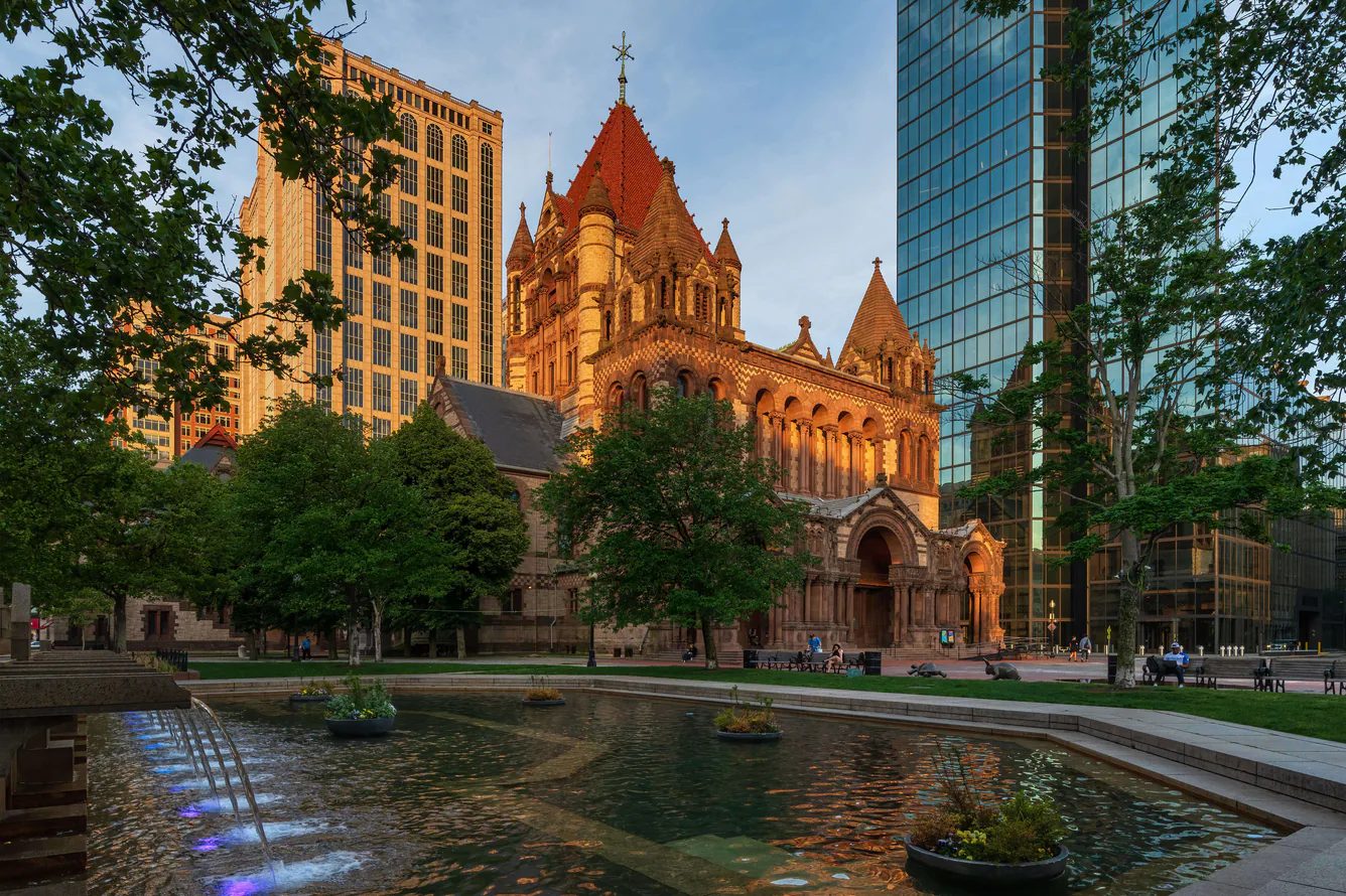 Copley Square in Boston, MA