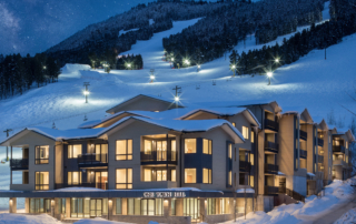 One Town Hill Exterior In Winter
